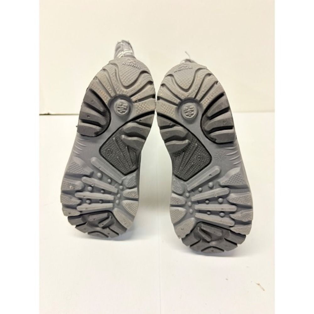 Kamik Snow Boots Kids Size 10 Gray Camo Waterproof Insulated Winter Boots - Picture 6 of 7
